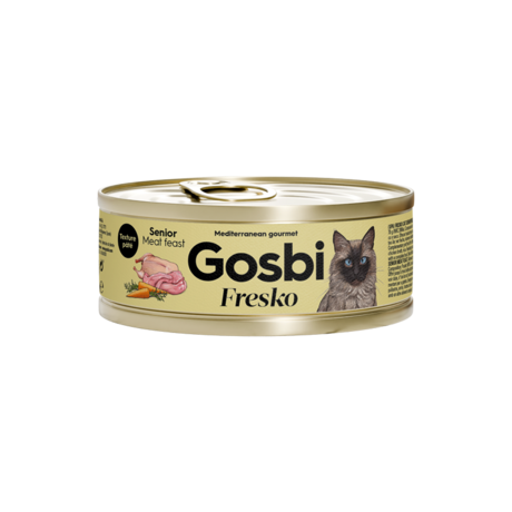 Gosbi - Fresko Cat Senior Meat Feast 70G
