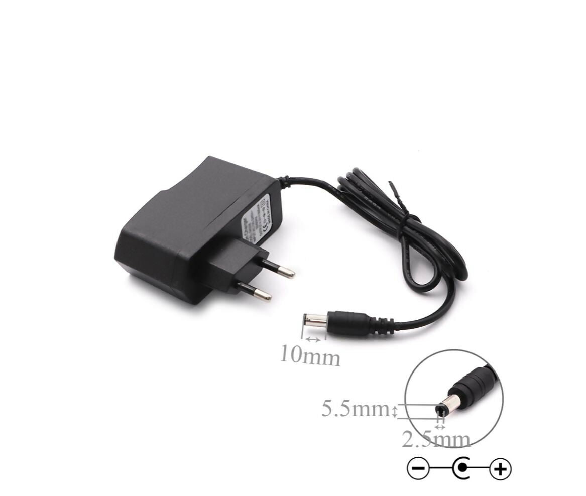 Battery Charger | Lithium-ion | Connector | 4.2V 0.5A | Plug 5.5x2.5mm