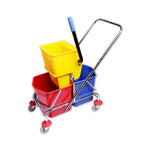 Side Press Double Wringer Trolley