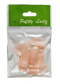 Square Dark 24 French Nail Tips