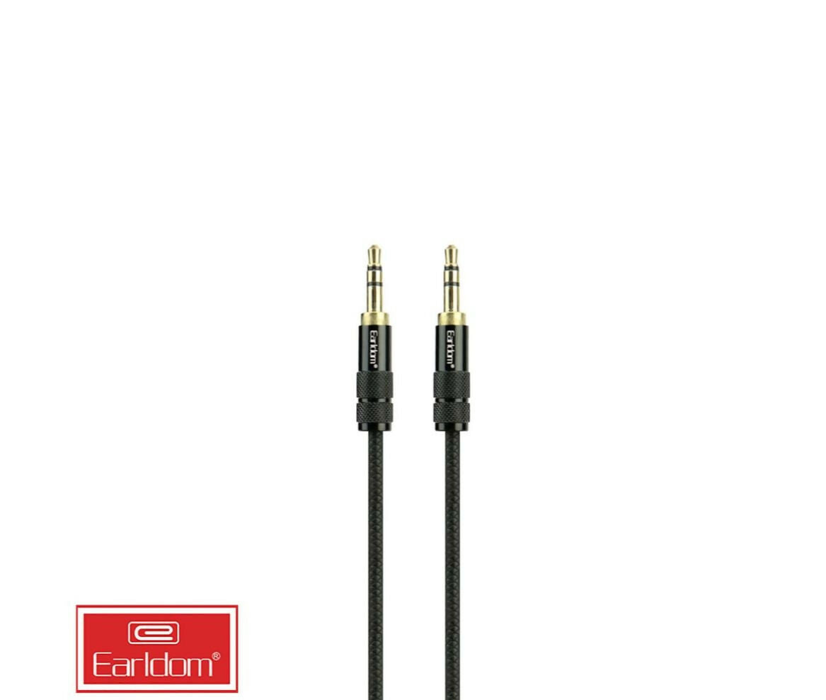 Audio Cable | AUX - AUX Male 3.5mm | 1M | Earldom AUX35