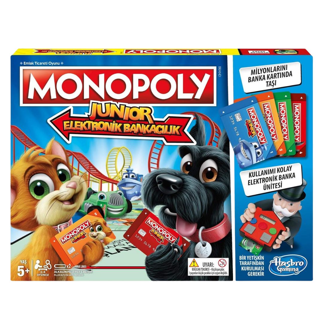 Hasbro Monopoly Junior Electronic Banking Game