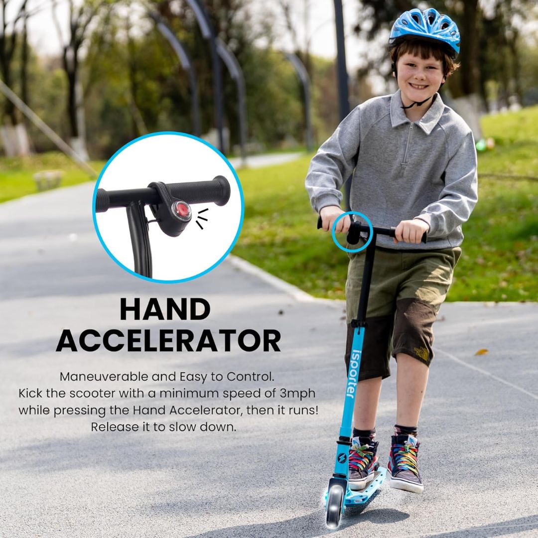 HL Scooter iSporter Kid Blue Electric Scooter G2 L