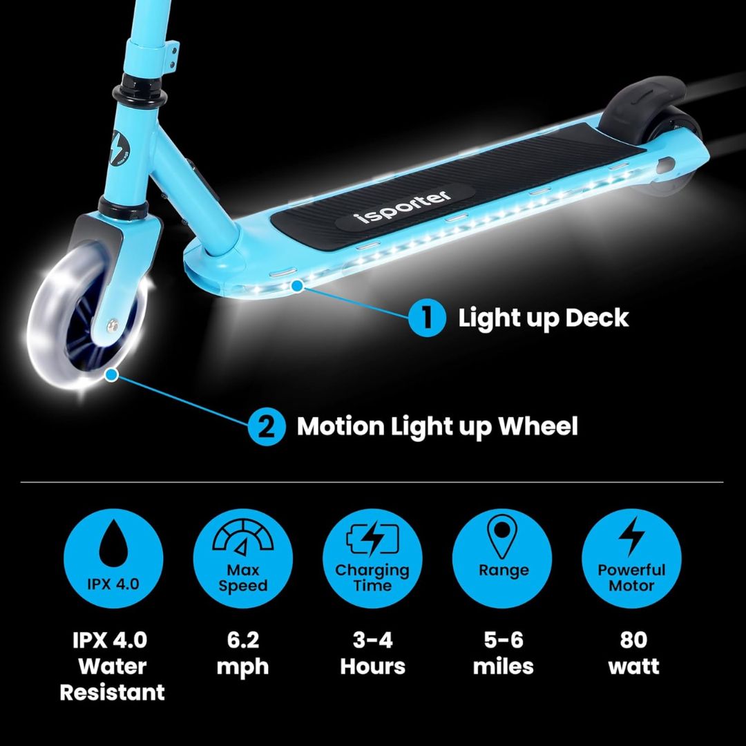 HL Scooter iSporter Kid Blue Electric Scooter G2 L