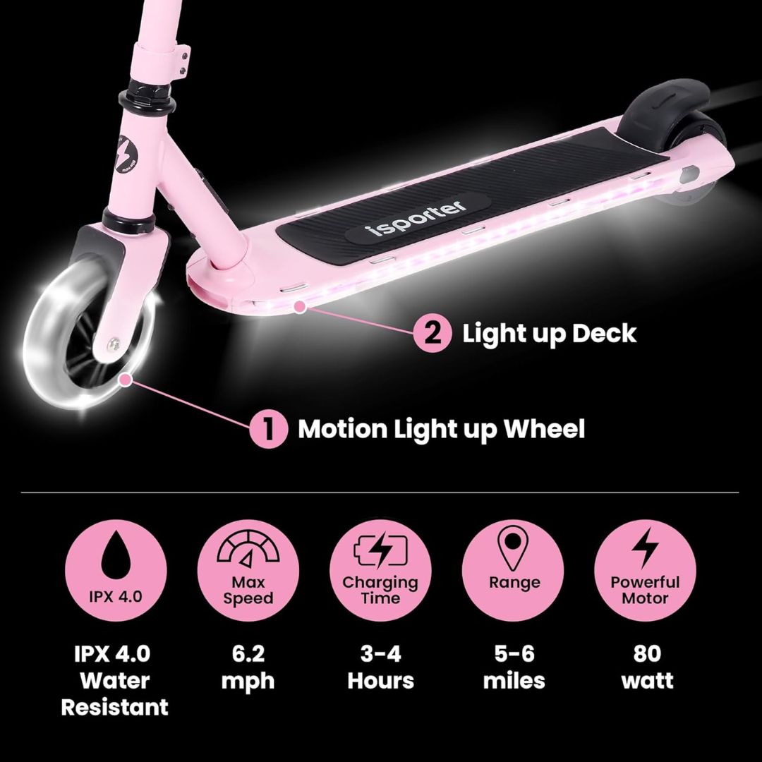 HL Scooter ISporter Electric Scooter G2 L-Pink