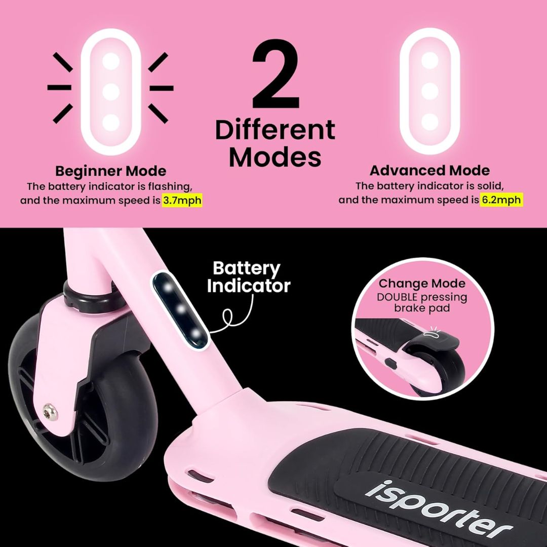 HL Scooter ISporter Electric Scooter G2 L-Pink