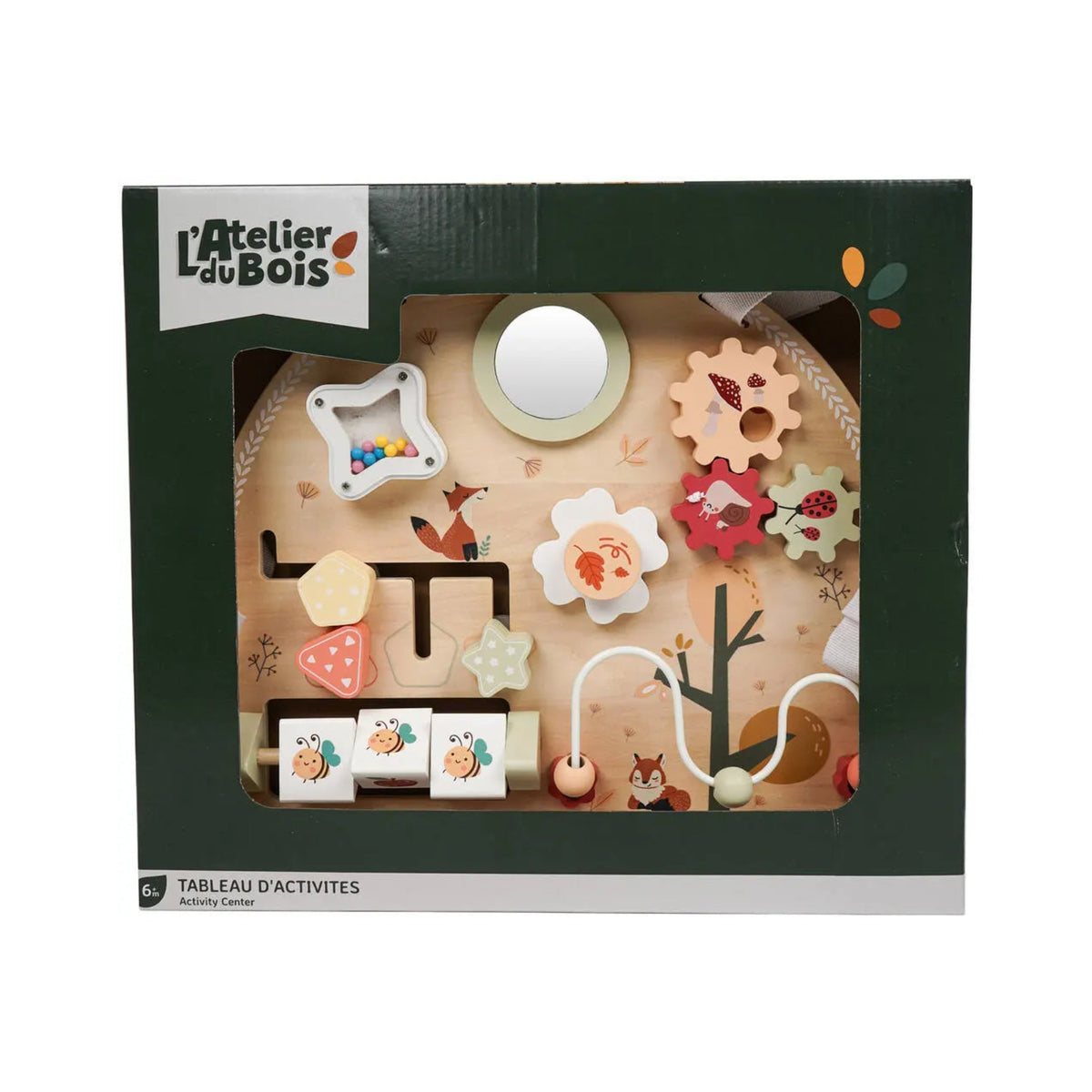 Atelier Du Bois Wooden Activity Board