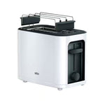 Braun , Toaster Double Slot Removable Crumb Tray White