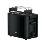 Braun Toaster 1000w 2 Slices Black