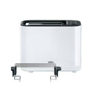 Braun , Toaster Double Slot Removable Crumb Tray White