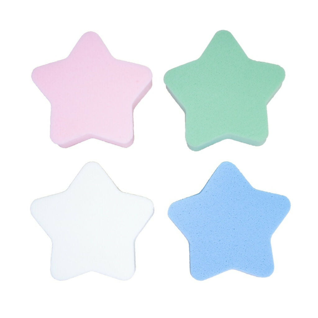 Star Shaped Foundation Sponge