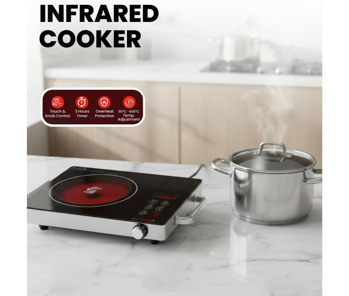 Ceramic Cooker National يعمل على الطاقة الشمسية والإشتراك