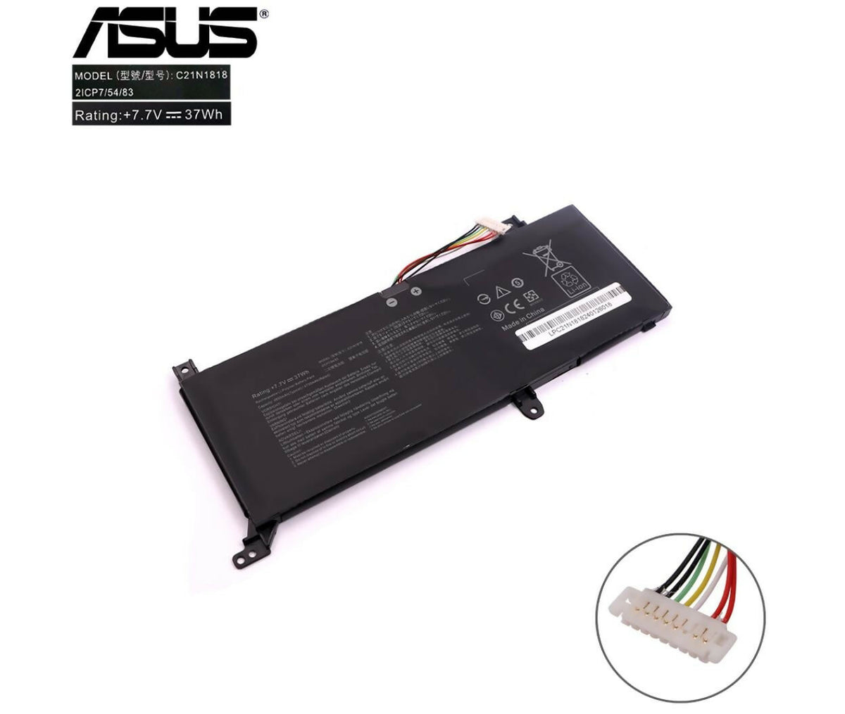 Laptop Battery | 10.8V 4.85Ah | Compatible With Asus C21N1818-2