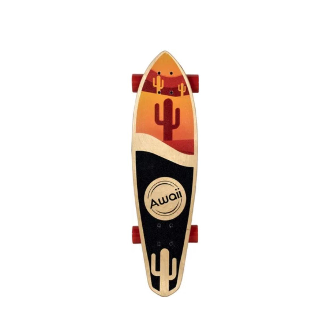 Cap Loisirs Awaii 32-inch longboard Skateboard