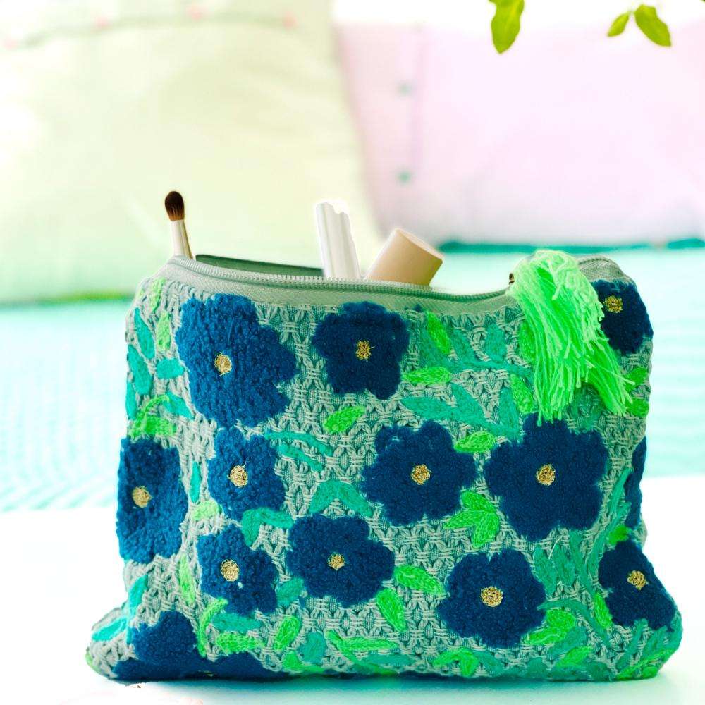 Zip pouch autumn Flower - KIDDING | Kids | Teens | Moms