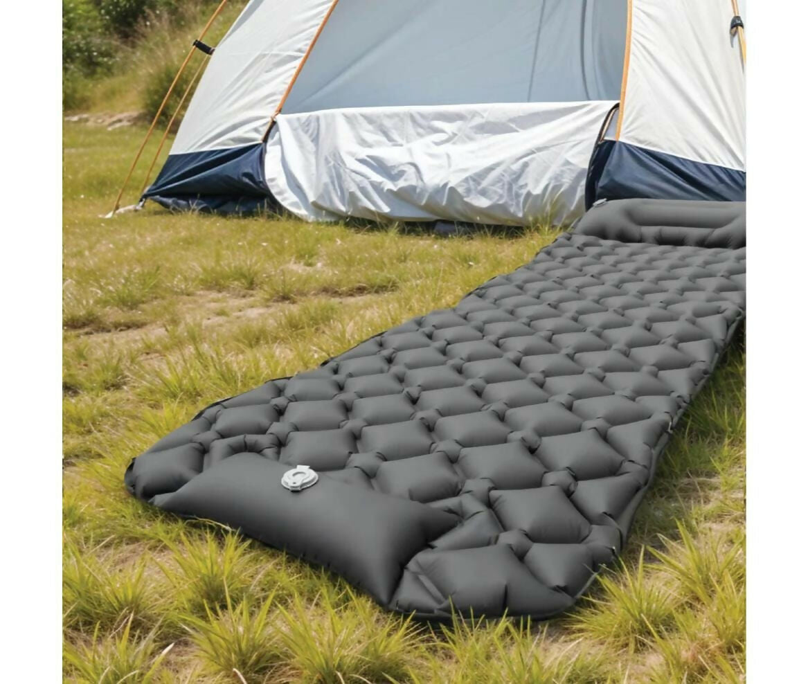 Green Lion Inflatable Air Mattress - Black