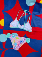 Girls Two Pieces Swimsuit Set