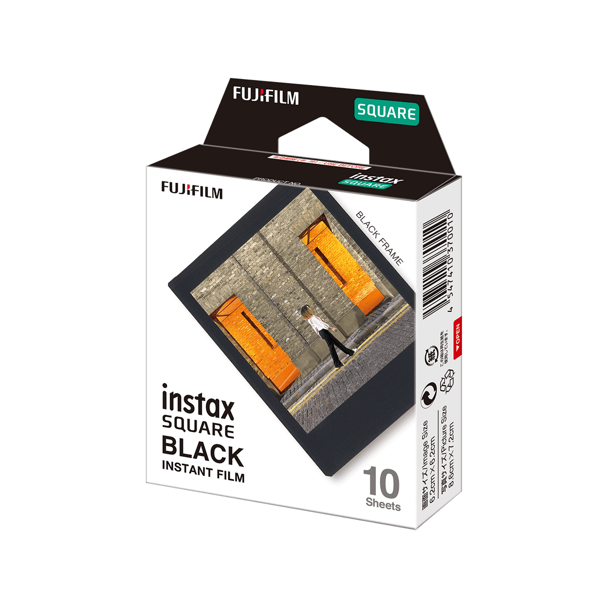 FUJIFILM Instax Square Film 1PK ( 10SH ) BLACK FRAME
