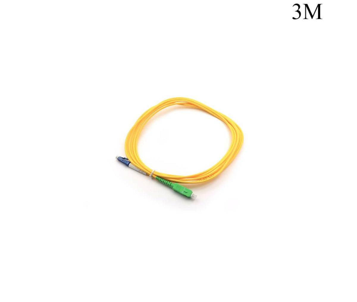 Optical Cable | Single Mode | LC - SC APC | Simplex | 3M
