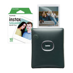 Fujifilm Smartphone printer instax SQUARE Link™ Midnight Green + Free Square Film 2 PK