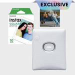 Fujifilm Smartphone printer instax SQUARE Link™ White + Free Square Film 2PK