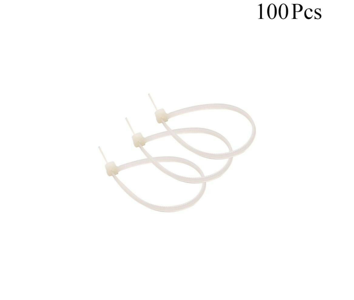 Cable Tie | 3.5x200mm | 100pcs | White