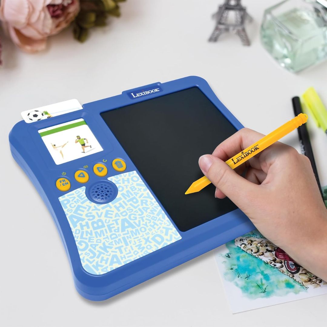Lexibook QuizzHit Draw Interactive Bilingual Talking Card