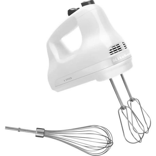 KitchenAid 5 Speed Classic Hand Mixer - White