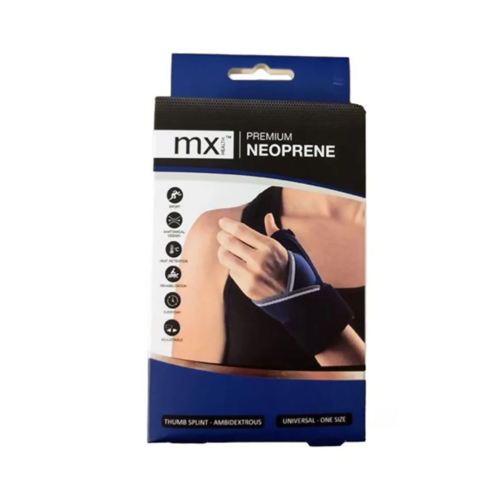 Premium Neoprene Thumb Splint Ambidextrous