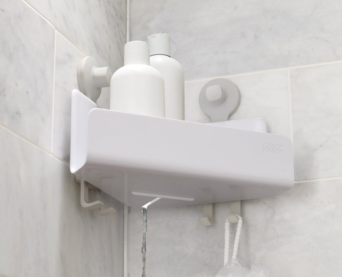 Joseph Joseph EasyStore 2-piece Corner Shower Shelf Set