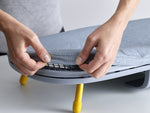 Joseph Joseph Pocket Plus Folding Ironing Board with Advanced Cover Grey Yellow