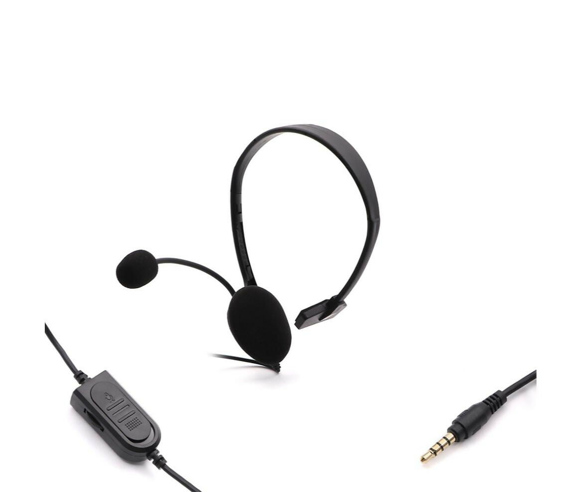 PS4 Accessories | Mono Headset & Mic | Wired