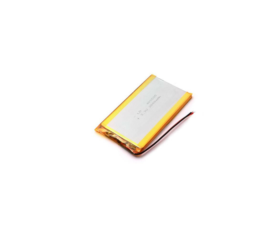 Lithium-Polymer Battery | LIPO | 86x52x4mm | 3.7V 2.00Ah
