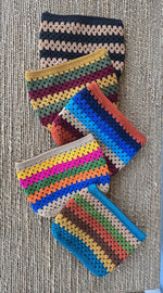 The multicolored pouch