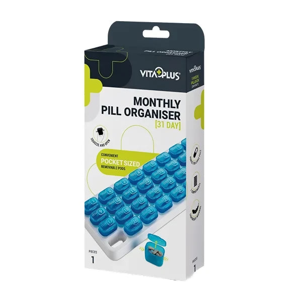 Month Pill Organiser 31 Day