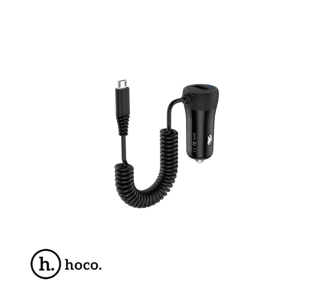 Mobile Car Charger | USB-A | Micro USB | Hoco Z21