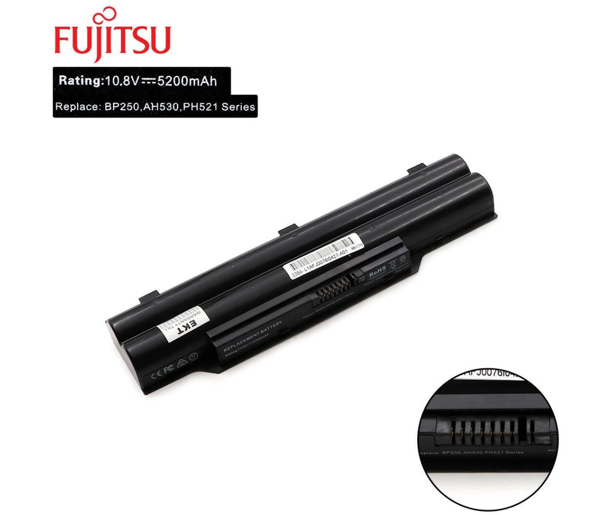 Laptop Battery | 10.8V 4.4Ah | Compatible With Fujitsu FPCBP250