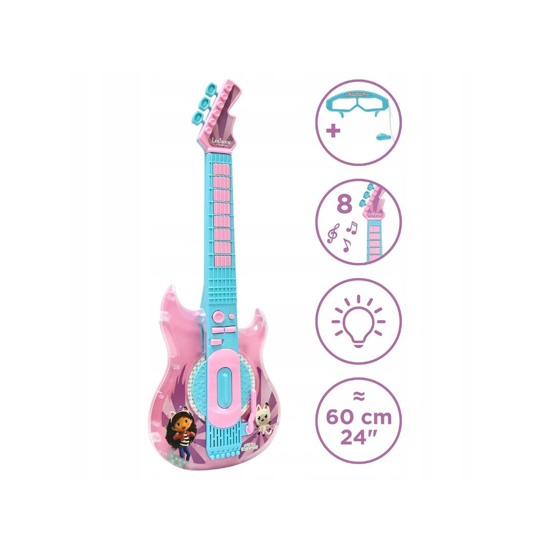 Lexibook Gabby's Dollhouse Light-Up Guitar
