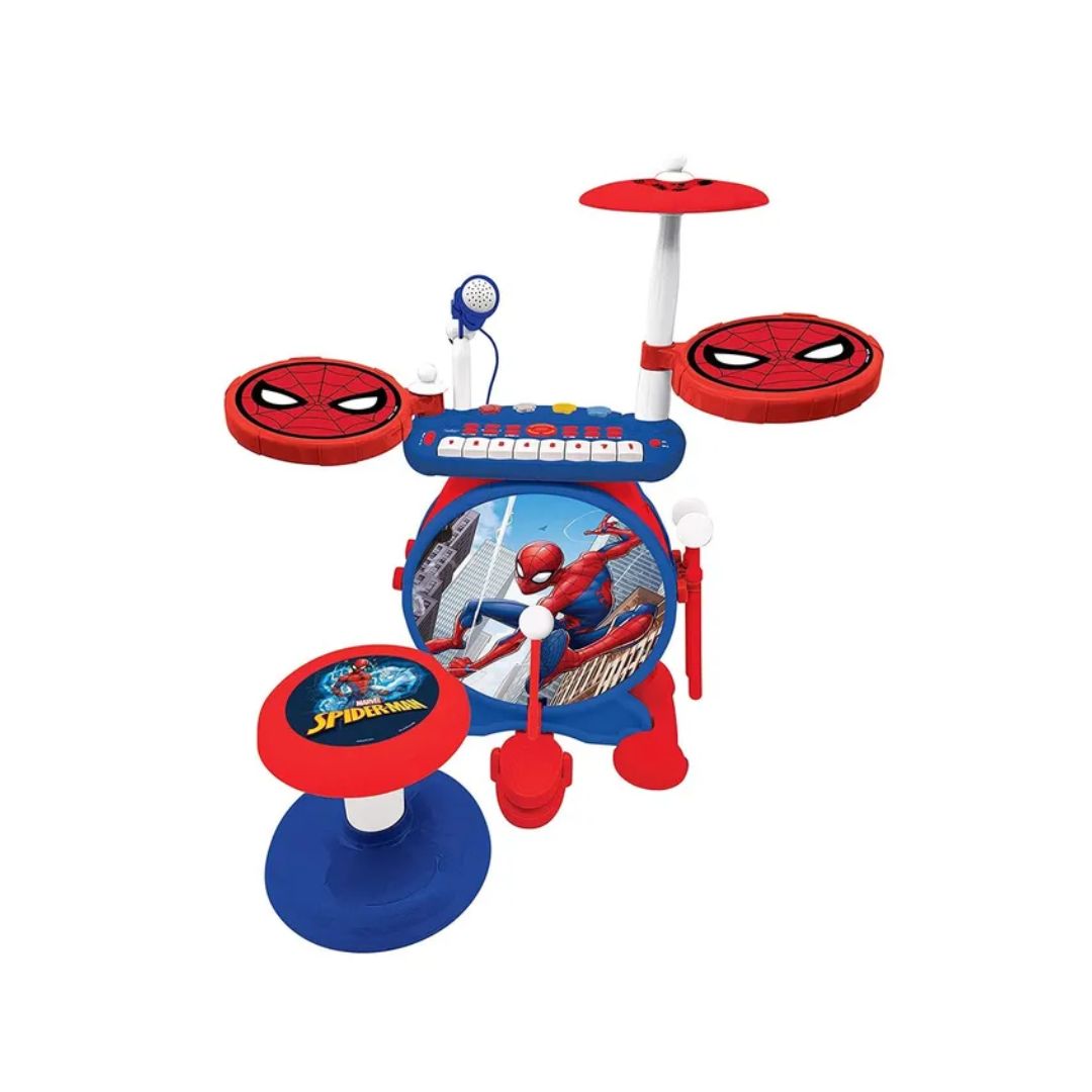 Lexibook Spider-Man Electronic Luminous Drums Set
