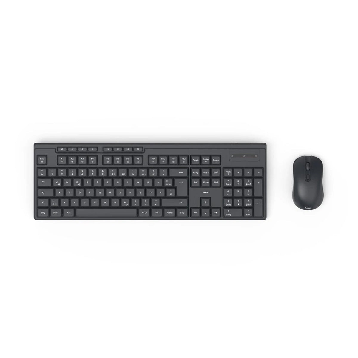 Hama Wireless Keyboard and Mouse Set WKM-200 English/Arabic