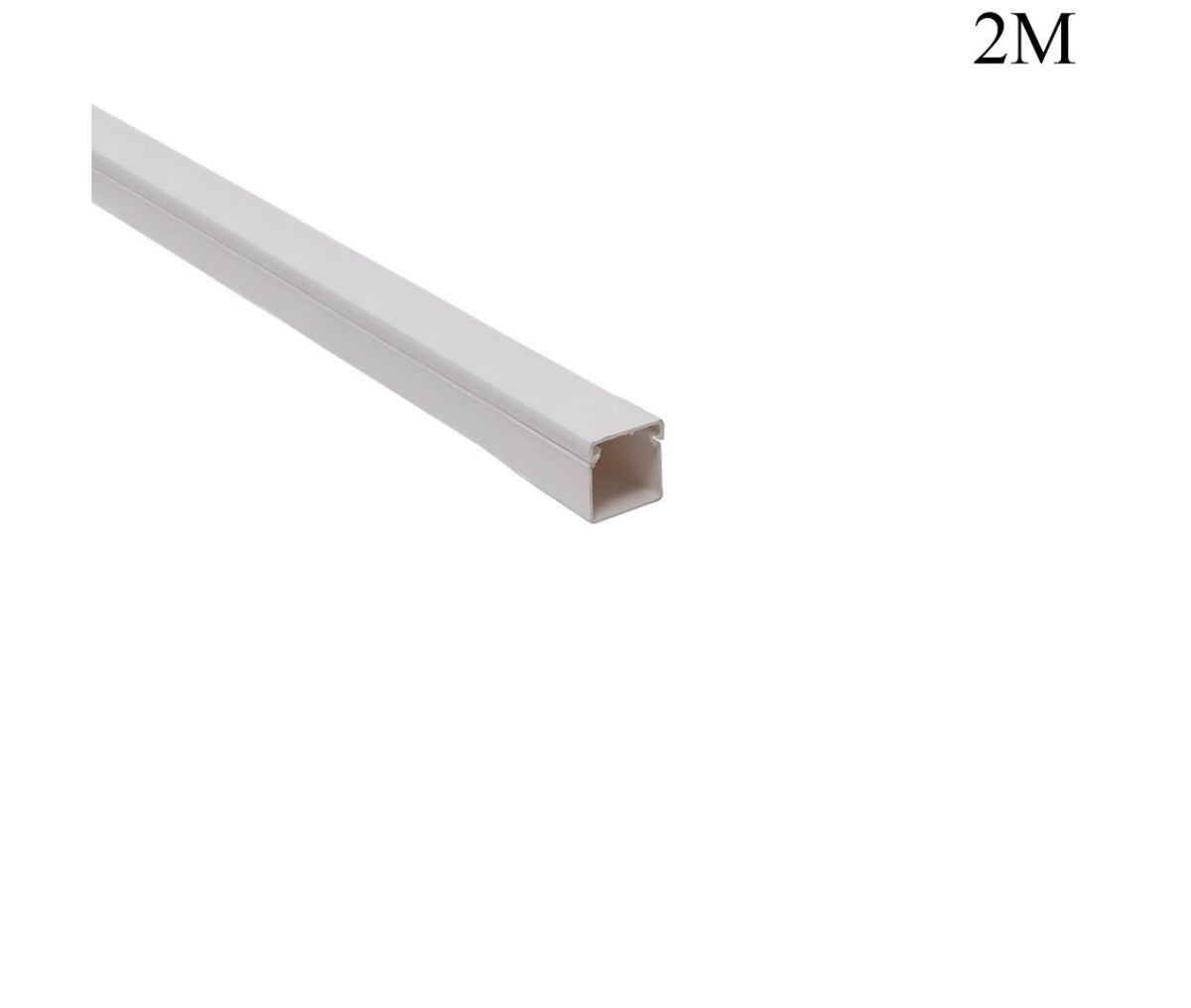 Cable Trunk | Closed | 25x25mm | 2M | White