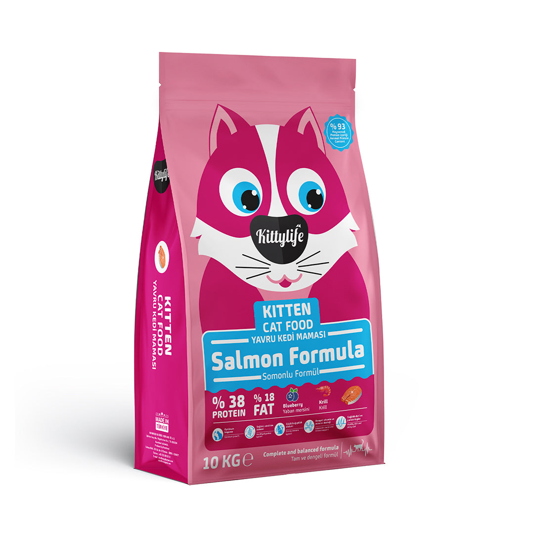 Kittylife Salmon Kitten Food 10kg