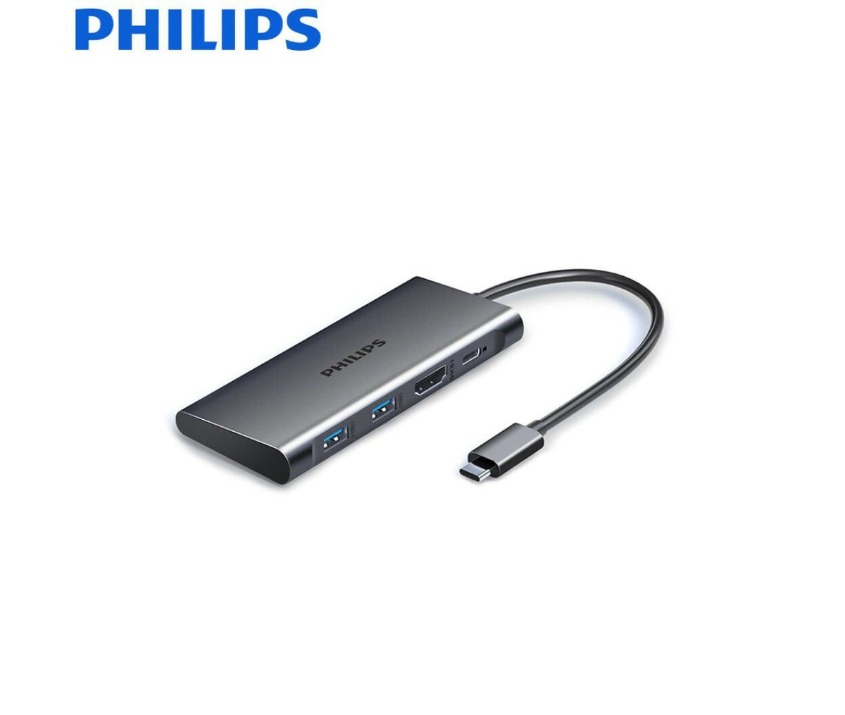 USB Converter | USB-C - HDMI & 2x USB 3.0 & USB-C | 0.15M | Philips