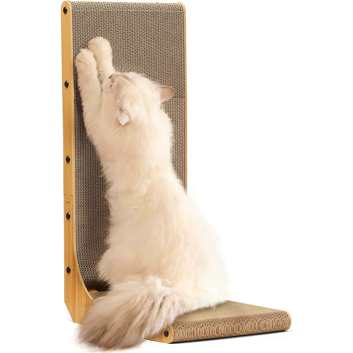 L Shape Cat Scratcher MDF Board