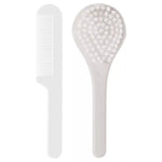 LUMA Comb and Hairbrush Set – Pure Oat