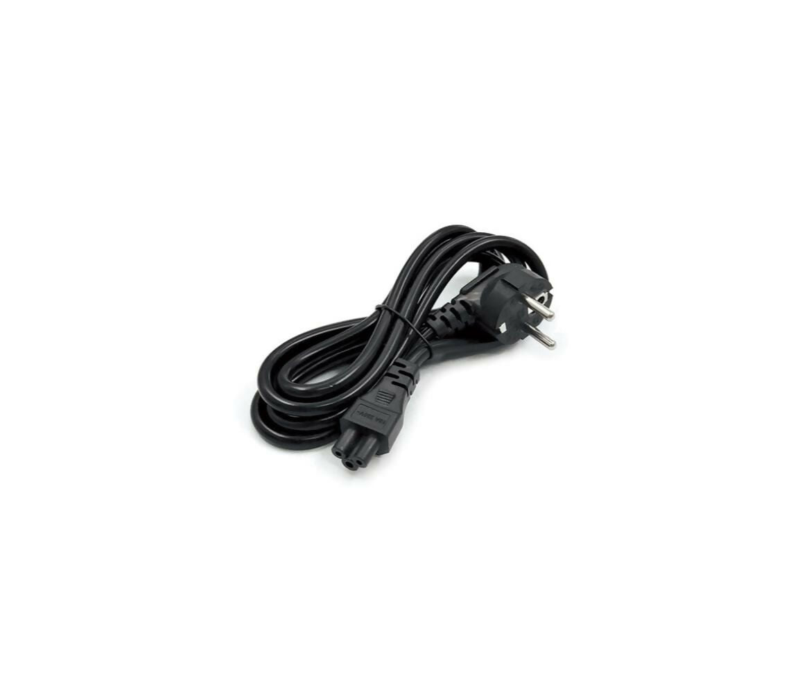 Power Cable | Schuko Plug - C5 | 3x1.5mm | 1.5M | Black