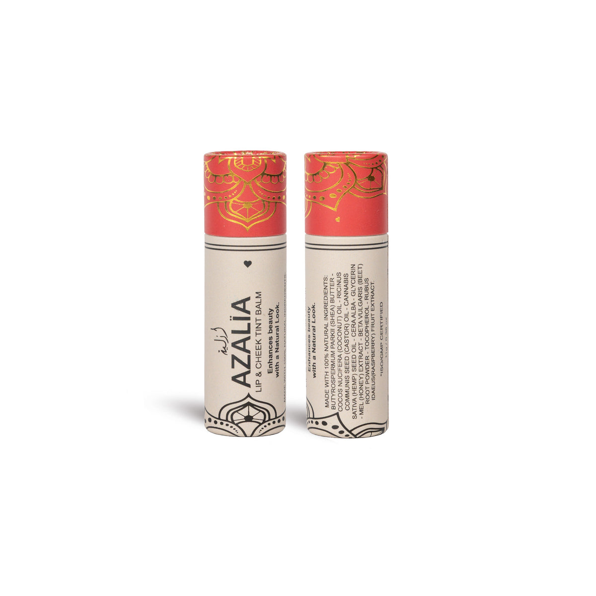 LIP AND CHEEK TINT N1 - Red - New container 3X BIGGER