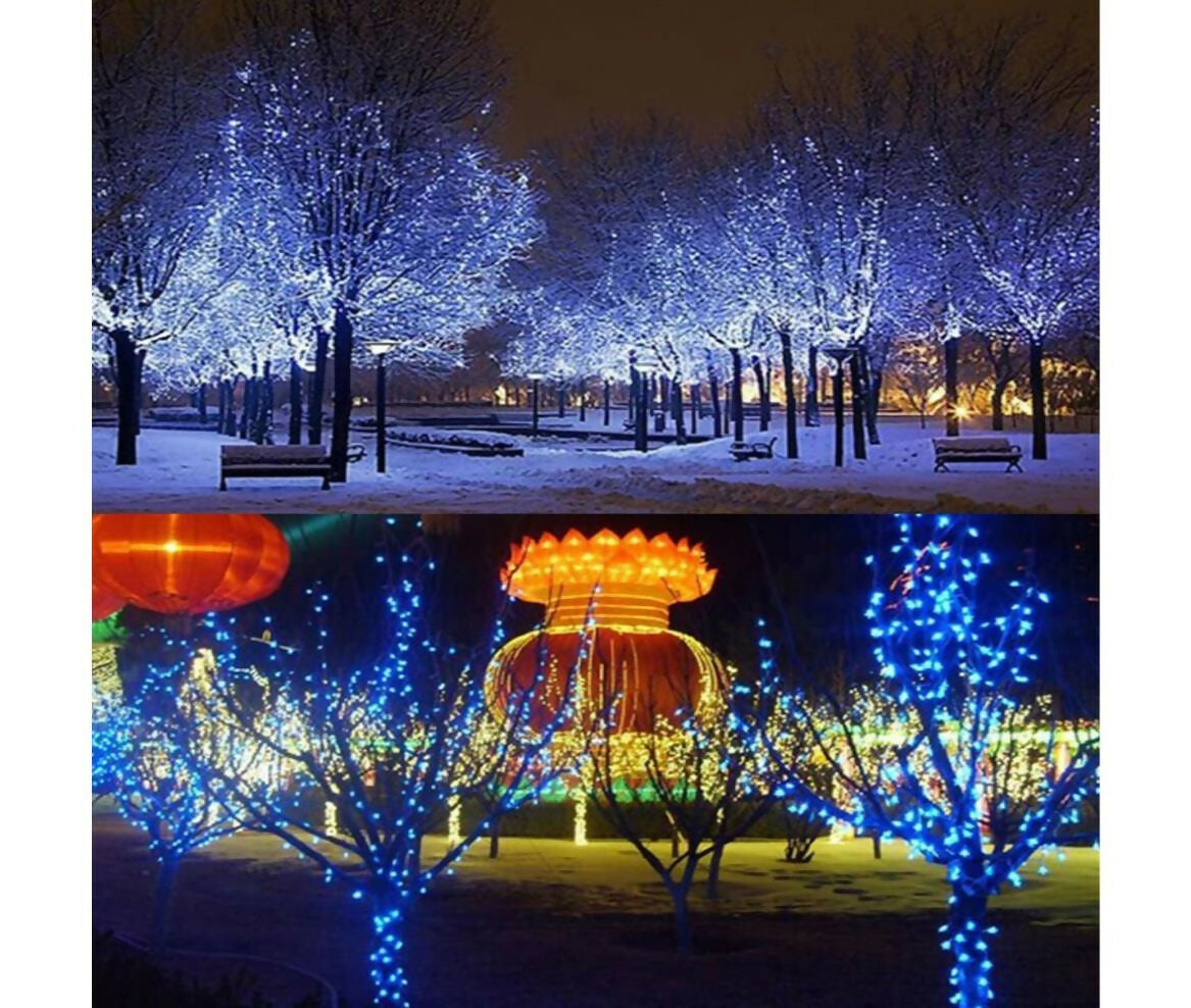 LED Curtain Light AC | 580x LED | Blue | 3M
