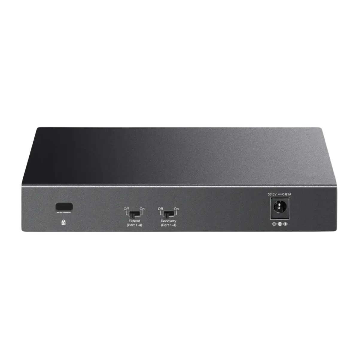 TP-Link (LS106LP) 6-Port 10/100Mbps Desktop Switch with 4-Port PoE- Black