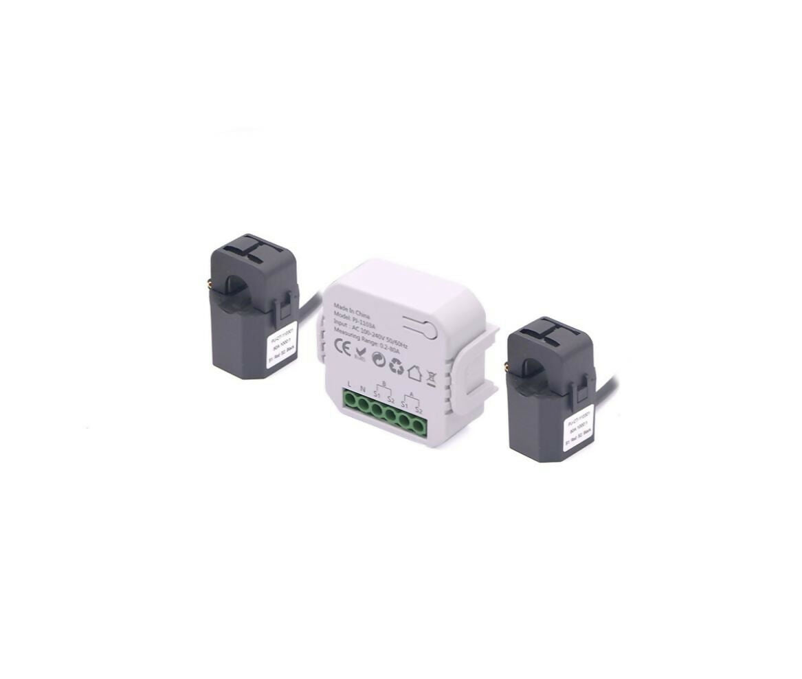 IoT Smart | WiFi Energy Meter & Current Transformer | 2-Phase | 80A | Tuya
